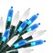 Brightown Blue &amp; White Battery Operated Christmas String Lights with Timer