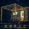 Jnaurb Solar Rope Lights, 33FT 100LED Solar String Lights, 8 Modes, Waterproof