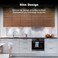 Jusjubr Under Cabinet Lights Plug-in Cold White 6000K, Dimmable LED Under Cabinet Lighting, 4PCS 12 Inch Under Counter Lights for Kitchen with Memory Function, LED Light Bar for Closet, Pantry