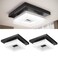 Sunco Lighting Sunco 2 Pack 8" LED Disk Flush Mount Ceiling Light, 5CCT, High Brightness