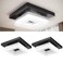 Sunco Lighting Sunco 2 Pack 8" LED Disk Flush Mount Ceiling Light, 5CCT, High Brightness