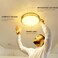 Hykolity 10 Inch Flush Mount LED Ceiling Light Fixture,1100LM