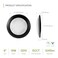 Asd 12 Pack Black LED Disk Lights 6 Inch, 5CCT Flush Mount Ceiling Light