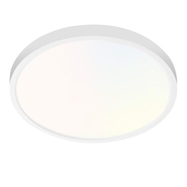Hykolity 9 Inch Selectable Cct LED Round Flat Panel Light,18W,1800LM,3CCT