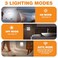 EverBrite 6-Pack Rechargeable Square Motion Sensor LED Night Lights