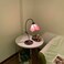 Bieye B10810 Tiffany Style Lily Pad Table Lamp Base with E26 Bulb Socket (Antique Brass, 1-Light)