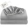 Biloban Twin Fitted Sheet 2 Pack, Twin Bedding Fitted Sheets Only, Grey