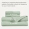 Bedsure King Size Sheets Set - 4 Pieces Soft, Breathable, Cooling Bed Sheet