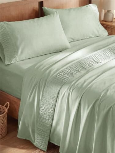 Bedsure King Size Sheets Set - 4 Pieces Soft, Breathable, Cooling Bed Sheet