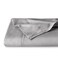 Bare Home Flat Top Sheet 1800 Ultra-Soft (Queen, Light Grey)