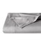 Bare Home Flat Top Sheet 1800 Ultra-Soft (Queen, Light Grey)