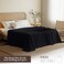 Utopia Bedding Twin Size Flat Sheet Only, Ultra Soft &amp; Breathable Hotel Sheets, Black