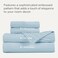Bedsure California King Sheet Sets - 4 Pieces Soft, Breathable, Cooling