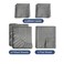 CGK Unlimited Split King 7 Piece Bed Sheet Set - Breathable &amp; Cooling - Heathered Grey
