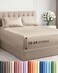 CGK Unlimited Extra Deep Queen Sheet Set - 4 Piece Breathable, Cooling Bed Sheets - Wheat