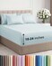 CGK Unlimited Extra Deep Queen Sheet Set - 6 Piece Breathable &amp; Cooling Sheets - Ice Blue