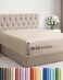 CGK Unlimited Cgk Linens Extra Deep Queen Fitted Sheet - Fitted Sheet Only - Wheat