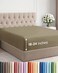 CGK Unlimited Cgk Linens Extra Deep King Fitted Sheet - Fitted Sheet Only - Khaki