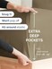CGK Unlimited Cgk Linens Extra Deep King Fitted Sheet - Fitted Sheet Only - Khaki