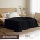 Utopia Bedding Full Size Flat Sheet Only, Ultra Soft &amp; Breathable Hotel Sheets, Black
