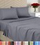 Utopia Bedding Queen Sheet Set 4 Piece Soft Sheets - Grey