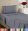 Utopia Bedding Twin Sheet Set 3 Piece Soft Sheets - Grey