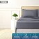 Utopia Bedding Twin Sheet Set 3 Piece Soft Sheets - Grey