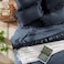 Anluoer Queen Comforter Set 7 Piece, Ruffle Bed in a Bag Queen Bedding Sets