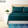 Utopia Bedding Queen Sheet Set 4 Piece Soft Sheets - Teal