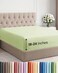 CGK Unlimited Cgk Linens Extra Deep King Fitted Sheet Only - Light Sage Green