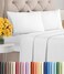 CGK Unlimited Full Size 4 Piece Sheet Set - Ultra Soft &amp; Cooling Sheets - Bright White