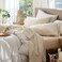 MooMee Sheet Set 100% Washed Cotton Linen-like Extra Deep Pocket King