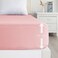 Biloban Twin Fitted Sheet 2 Pack, Twin Bedding Fitted Sheets Only, Pink