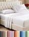 CGK Unlimited Flex Top Split Head King 4 Piece Sheet Set - Ultra-Soft, Breathable - White