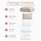 Weigelia Twin Comforter Set with Sheets - 5 Pieces Bed in a Bag Twin