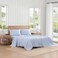 Tommy Hilfiger King Size Sheet Set with Fitted Sheet &amp; Pillowcases