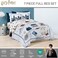 Jay Franco Harry Potter Full Comforter Set 7 Piece Soft Hogwarts Bedding, Grey