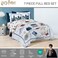 Jay Franco Harry Potter Full Comforter Set 7 Piece Soft Hogwarts Bedding, Grey