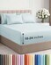 CGK Unlimited Extra Deep Full Sheet Set - 6 Piece Breathable &amp; Cooling Sheets - Ice Blue