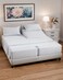 CGK Unlimited Split Queen Sheet Set - Split Queen Sheets for Adjustable Beds - White