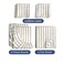 CGK Unlimited Split King 7 Piece Bed Sheet Set - Breathable &amp; Cooling - Beige Stripes