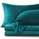 Bedelite Flannel Sheets Queen Size, Teal, 4 Pieces