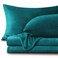 Bedelite Flannel Sheets Queen Size, Teal, 4 Pieces