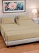 CGK Unlimited Flex Top Split Head King 4 Piece Sheet Set - Ultra-Soft, Breathable - Beige
