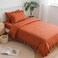 Anluoer Twin Comforter Set 5 Piece, Ruffle Bed in a Bag Twin Bedding Sets