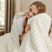 Bedsure Soft Sherpa Blanket Fluffy White Gift Twin 60"x80