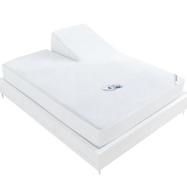 Moonsea Split Head King Size Mattress Protector Waterproof,34" Top Split from Head