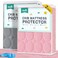 Biloban Crib Mattress Protector Sheets Waterproof 2 Pack, 52 X 28
