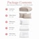 Weigelia Full Comforter Set with Sheets - 7 Pieces Bed in a Bag Full