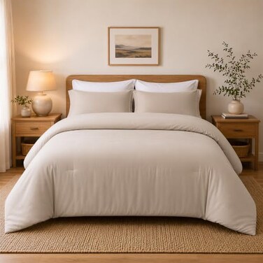 Weigelia Full Comforter Set with Sheets - 7 Pieces Bed in a Bag Full